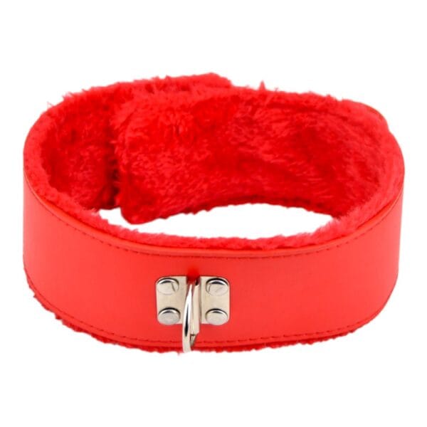 Bound to Please Furry Collar with Leash Red – image number 2