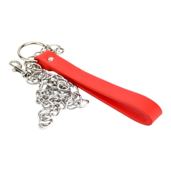 Bound to Please Furry Collar with Leash Red – image number 3