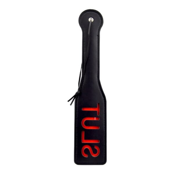 Bound to Please Slut Spanking Paddle Black – image number 2