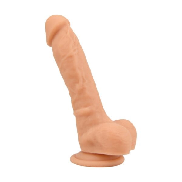 Loving Joy Realistic Silicone Dildo with Suction Cup and Balls – image number 2