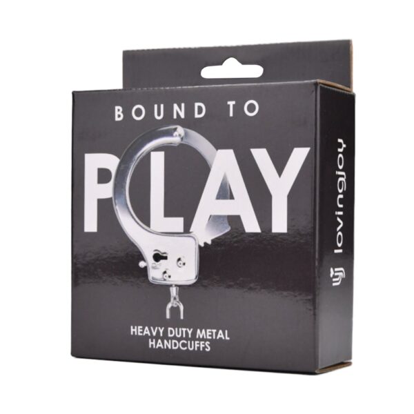 Bound to Play Heavy Duty Metal Handcuffs – image number 4