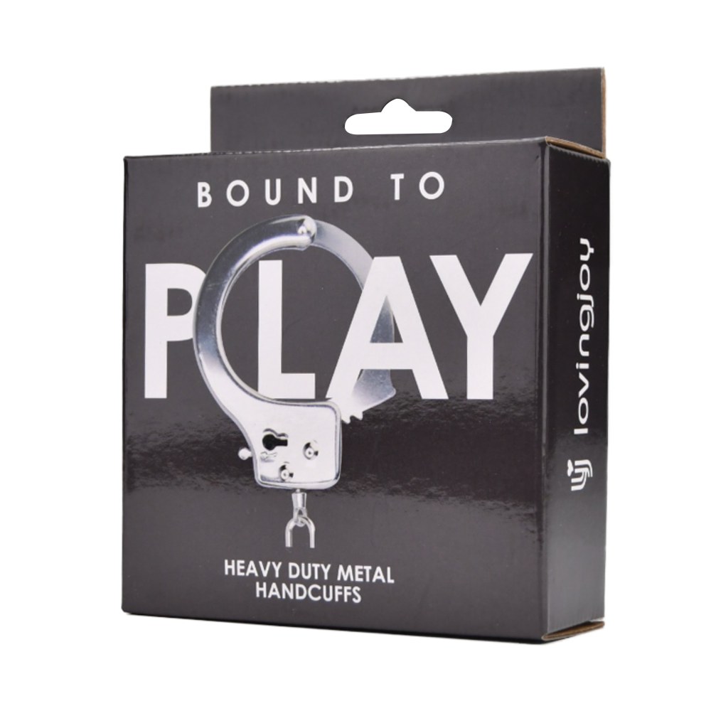 Bound to Play Heavy Duty Metal Handcuffs – image number 4