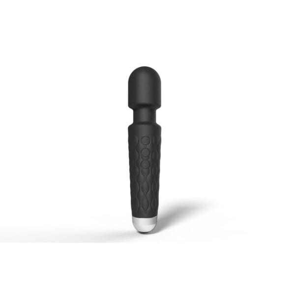 Loving Joy 20 Function Waterproof Massage Wand Vibrator Black – image number 1