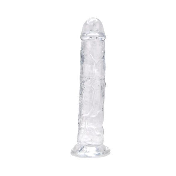 Loving Joy Clear Suction Cup Realistic Dildo 7.5 Inch – image number 1