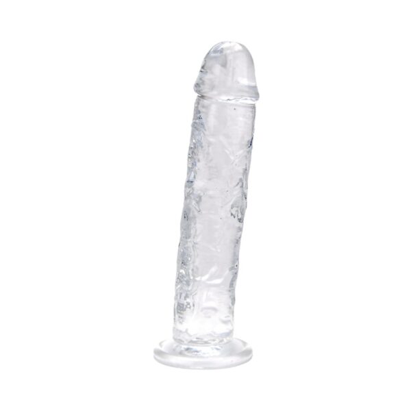 Loving Joy Clear Suction Cup Realistic Dildo 8.5 Inch – image number 1