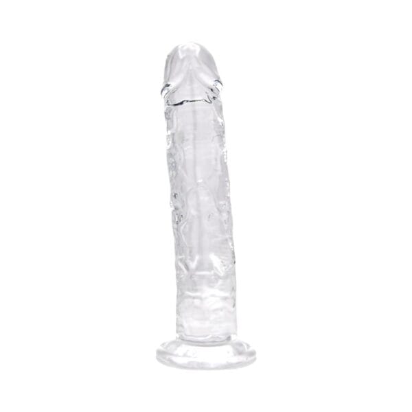Loving Joy Clear Realistic Suction Cup Dildo 9.5 Inch – image number 2