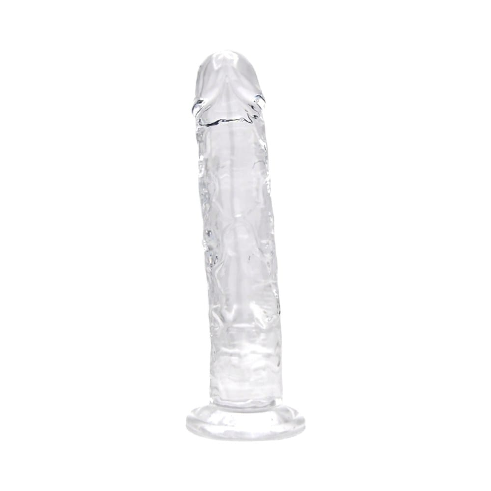 Loving Joy Clear Realistic Suction Cup Dildo 9.5 Inch – image number 2