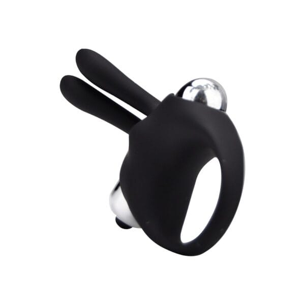 Loving Joy Silicone Vibrating Rabbit Cock Ring – image number 2