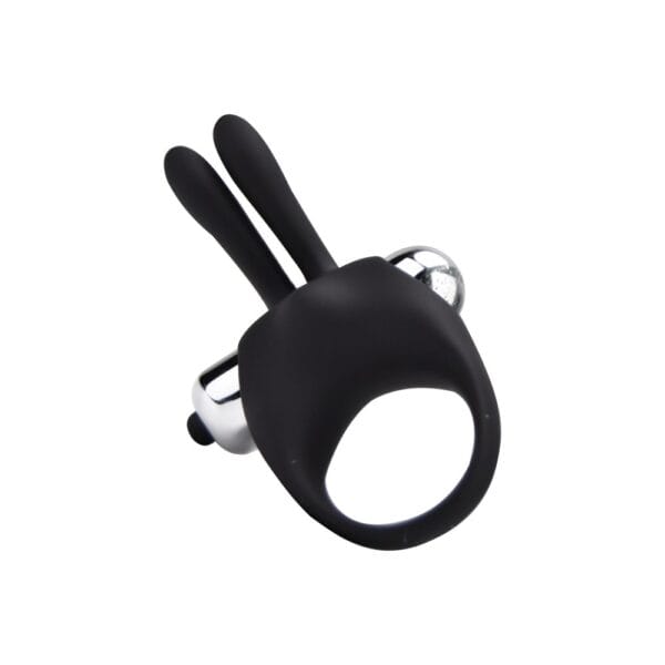 Loving Joy Silicone Vibrating Rabbit Cock Ring – image number 3