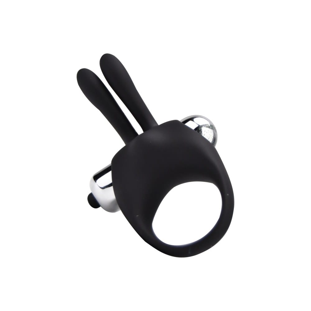 Loving Joy Silicone Vibrating Rabbit Cock Ring – image number 3