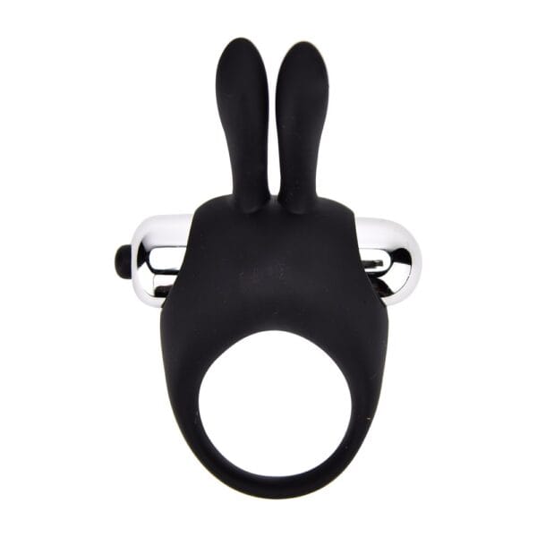Loving Joy Silicone Vibrating Rabbit Cock Ring – image number 1