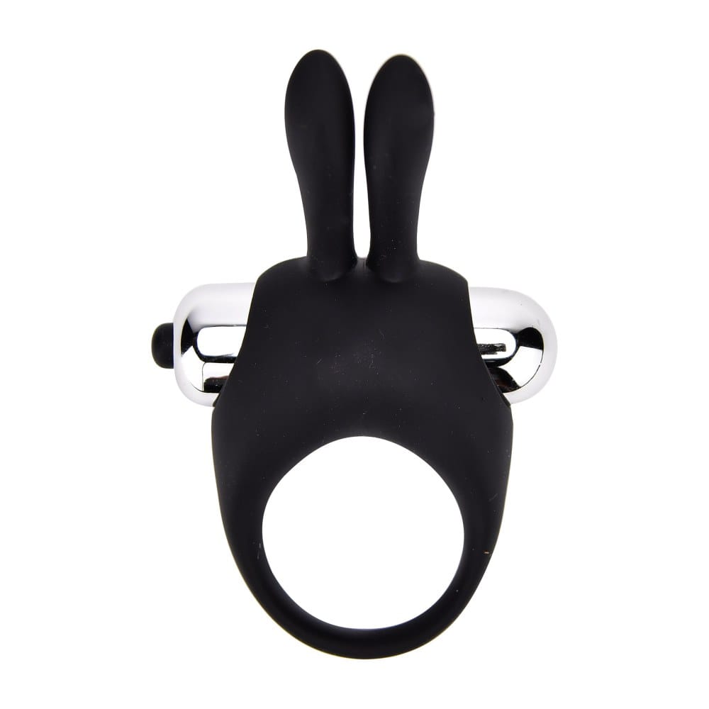 Loving Joy Silicone Vibrating Rabbit Cock Ring – image number 1