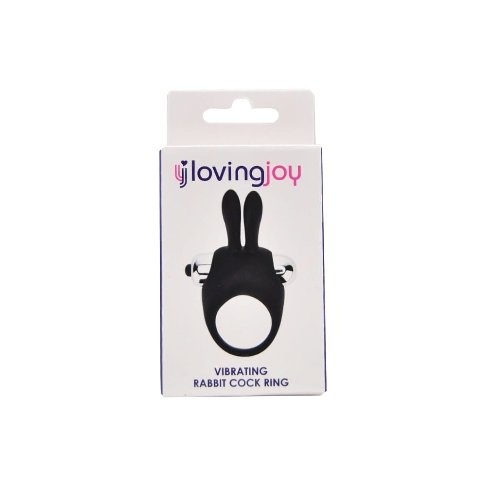 Loving Joy Silicone Vibrating Rabbit Cock Ring – image number 4