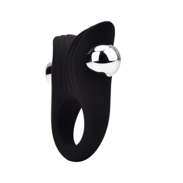 Loving Joy Silicone Vibrating Textured Cock Ring – image number 2