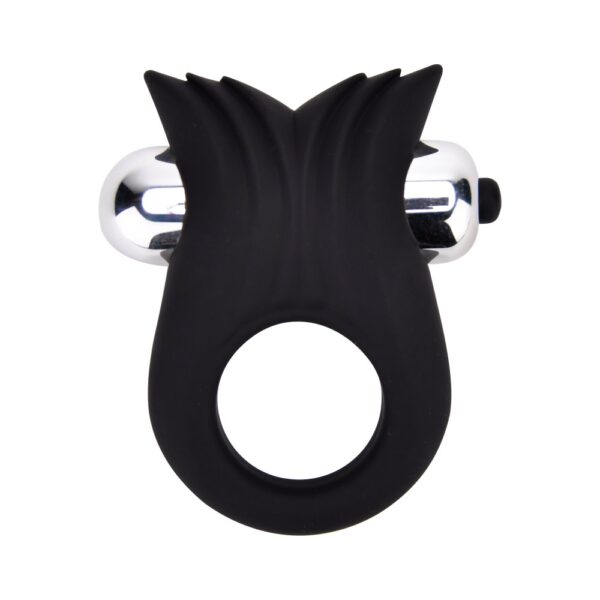 Loving Joy Silicone Vibrating Textured Cock Ring – image number 1