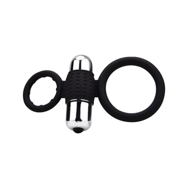 Loving Joy Silicone Vibrating Cock And Ball Ring – image number 2