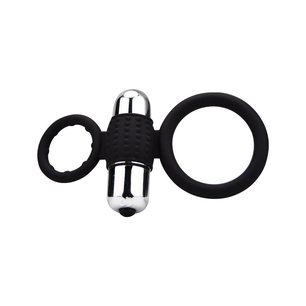 Loving Joy Silicone Vibrating Cock And Ball Ring – image number 2