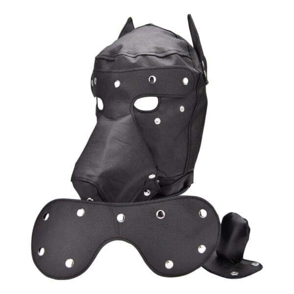 Bound to Please Dog Mask Bondage Hood – image number 1