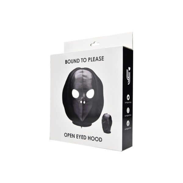 Bound to Please Open Eyed Bondage Hood – image number 4