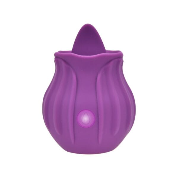 Loving Joy Rose Licking Clitoral Vibrator Purple – image number 2
