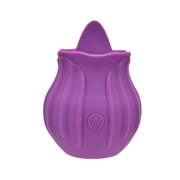 Loving Joy Rose Licking Clitoral Vibrator Purple – image number 1