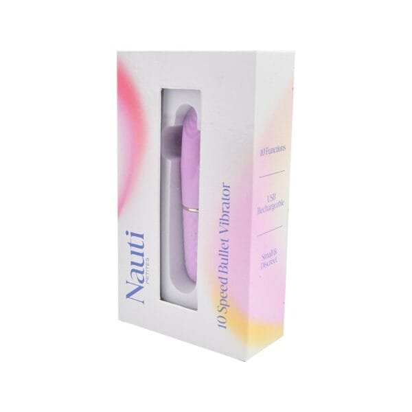 Nauti Petites 10 Speed Textured Bullet Vibrator – image number 3
