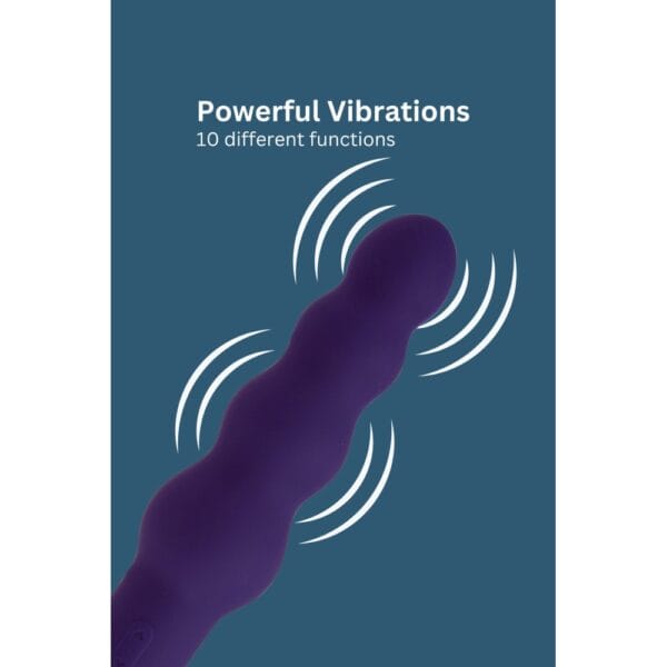 Nauti Silicone Ribbed Vibrator – image number 5