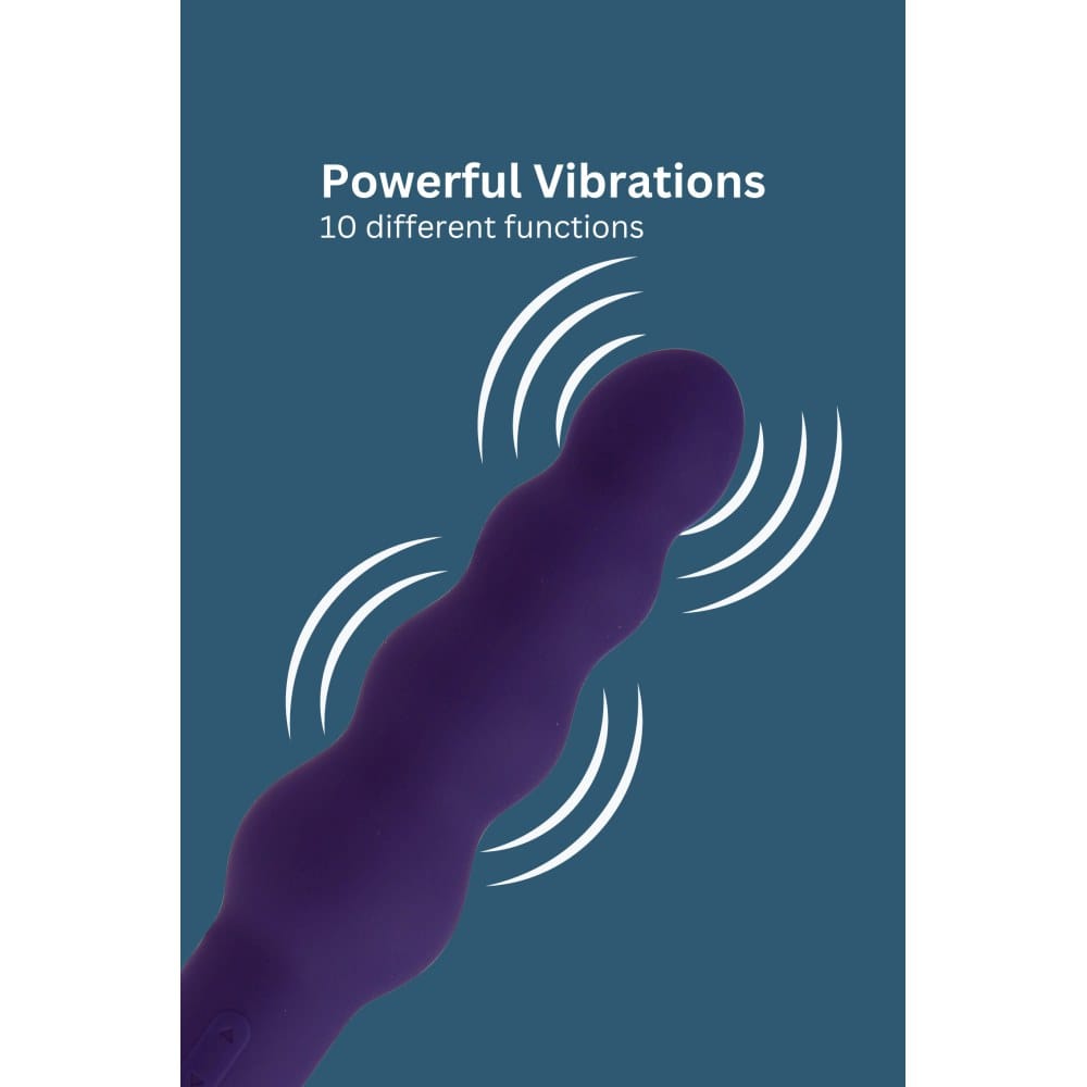 Nauti Silicone Ribbed Vibrator – image number 5