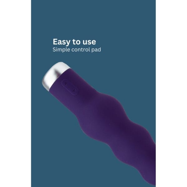 Nauti Silicone Ribbed Vibrator – image number 6