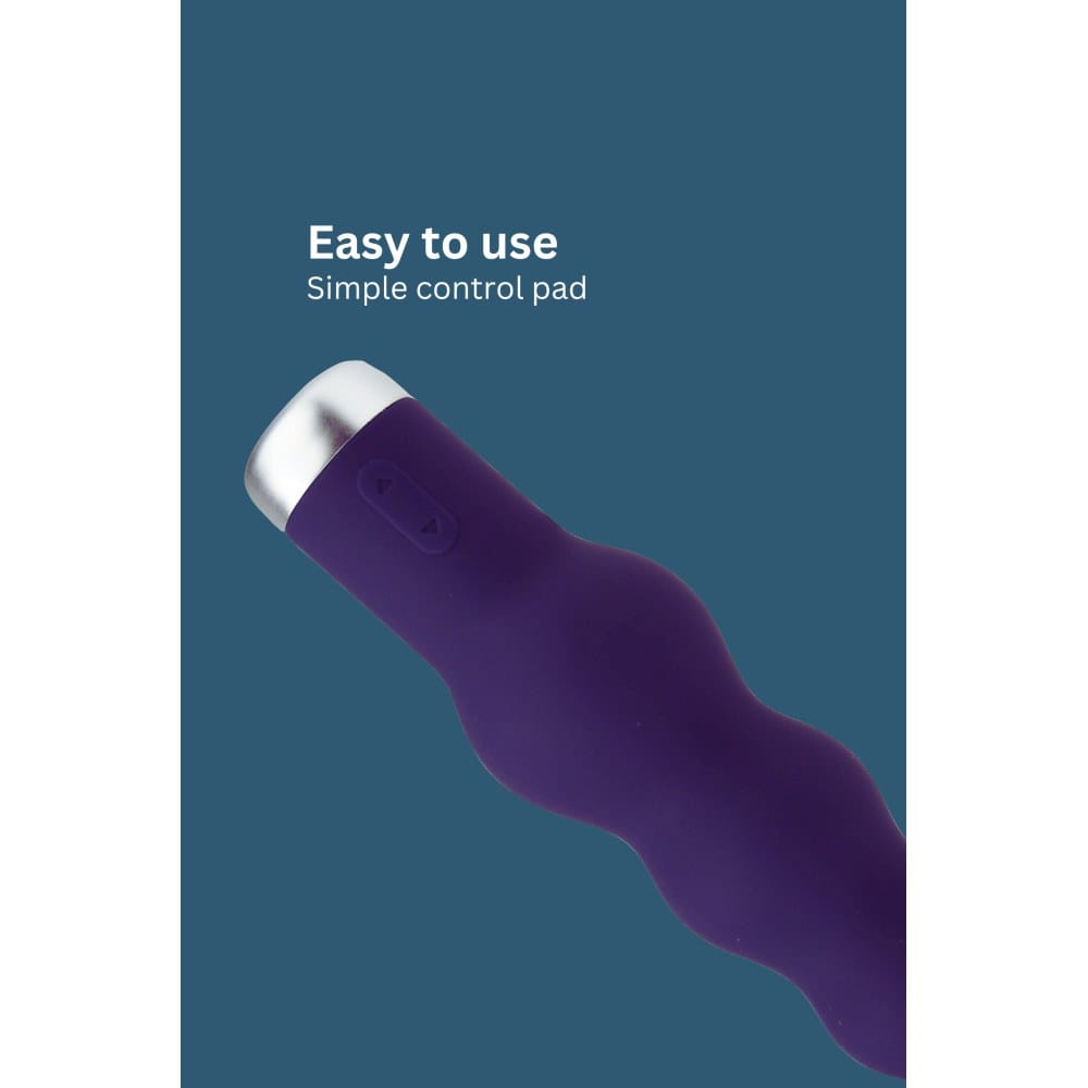 Nauti Silicone Ribbed Vibrator – image number 6