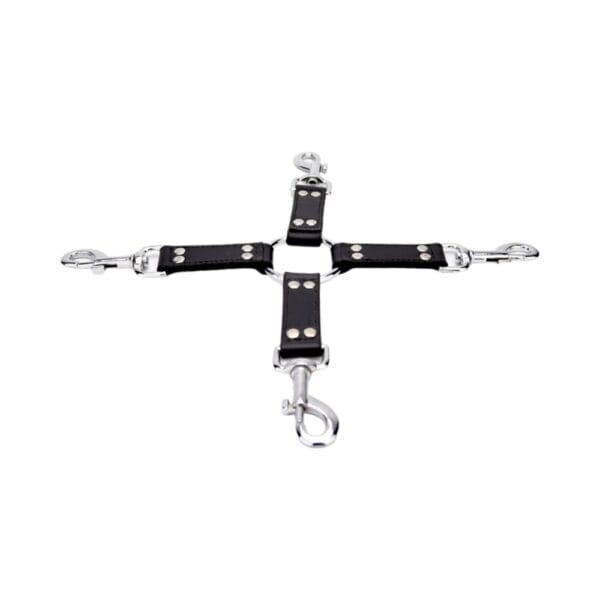 Bound Leather 4 Way Hog Tie – image number 2