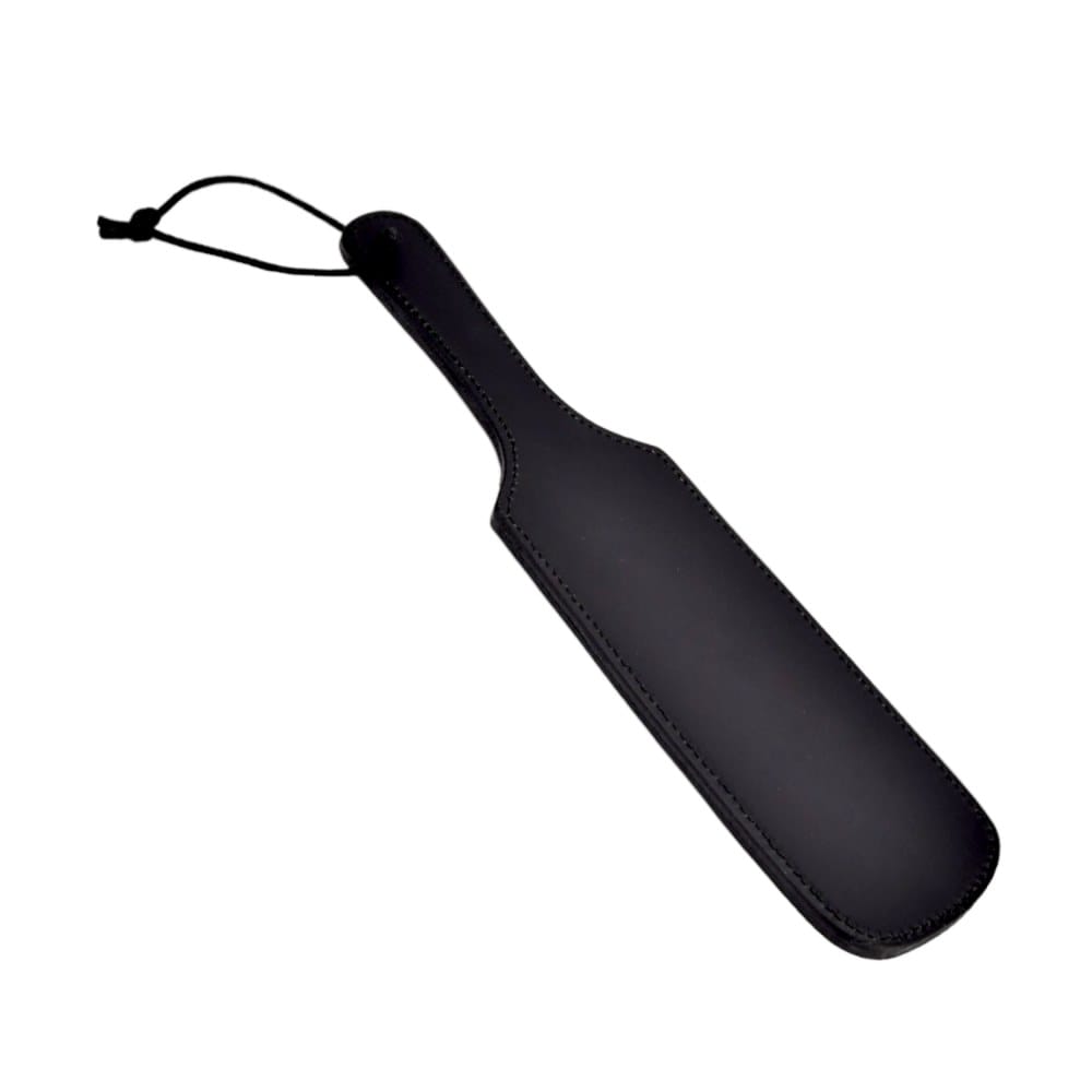 Bound Leather Paddle With Wrist Wrap – image number 2