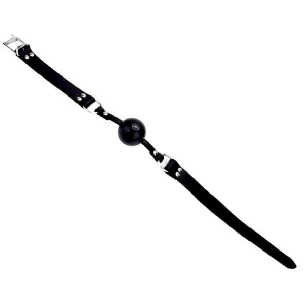 Bound Leather Solid Ball Gag – image number 4