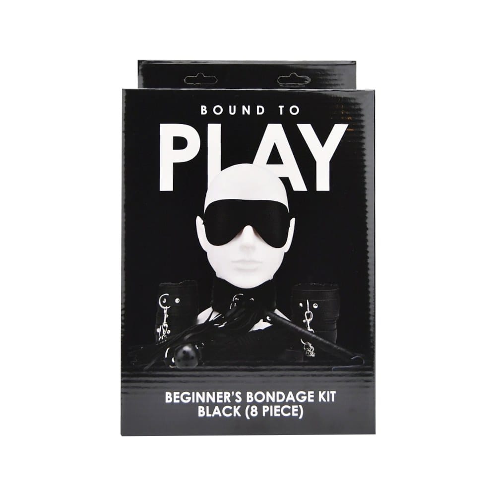 Bound to Play Beginner's Bondage Kit Black 8 Piece – image number 2