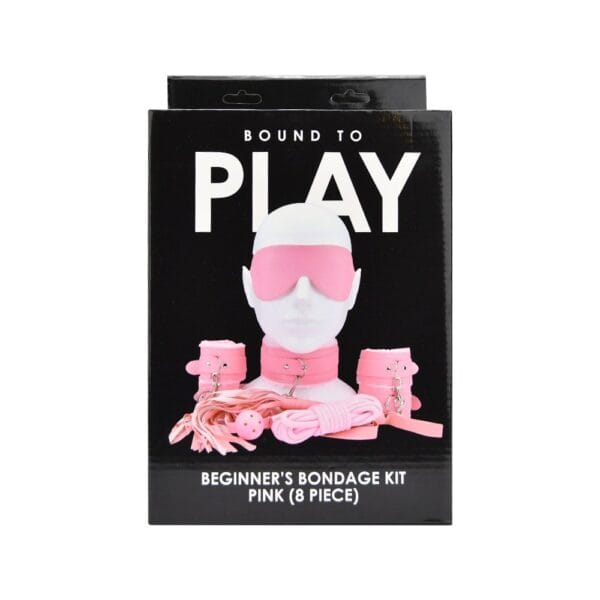 Bound to Play Beginner's Bondage Kit Pink 8 Piece – image number 2
