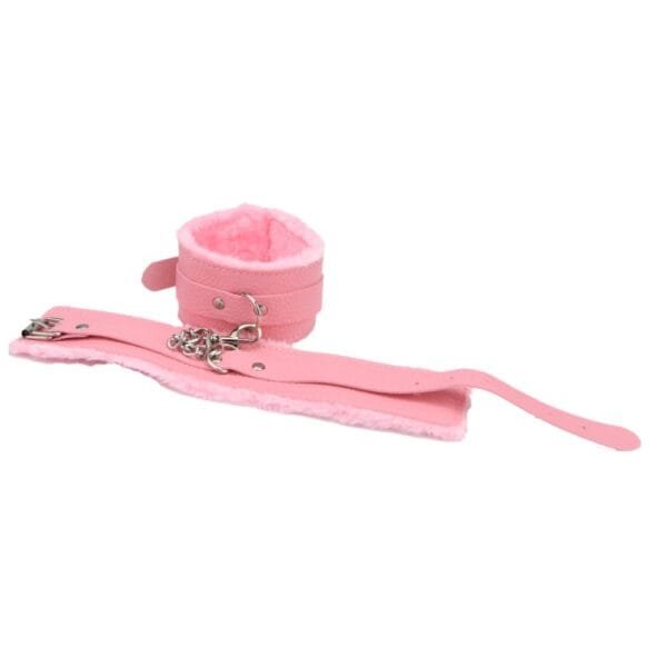 Bound to Play Beginner's Bondage Kit Pink 8 Piece – image number 8