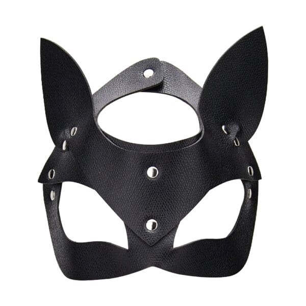 Bound to Play Kitty Cat Face Mask Black – image number 1