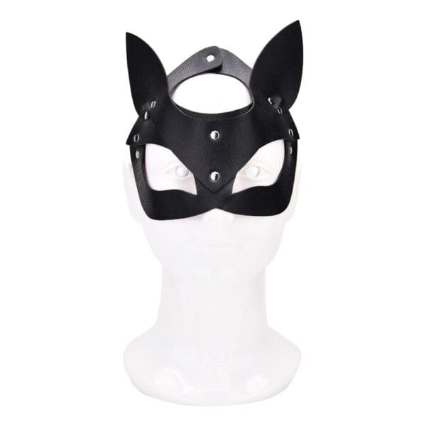 Bound to Play Kitty Cat Face Mask Black – image number 2