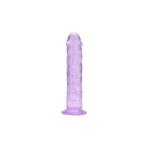 Loving Joy Realistic Purple Suction Cup Dildo 6 Inch – image number 1