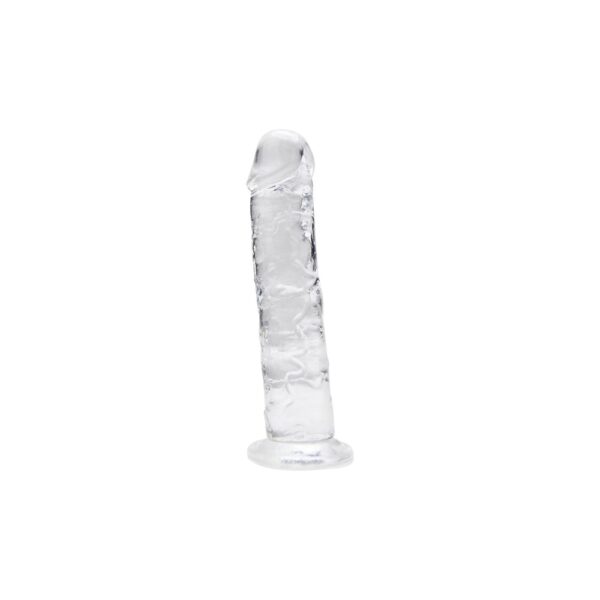 Loving Joy Clear Suction Cup Realistic Dildo 6 Inch – image number 2