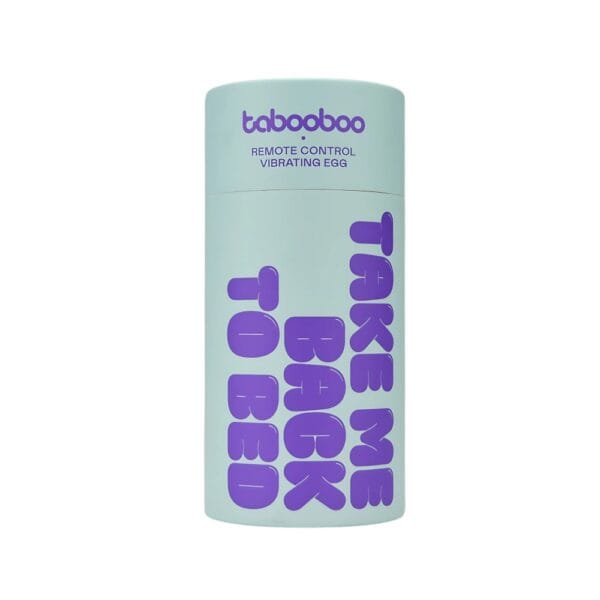 Tabooboo Take Me Back To Bed Remote Love Egg Vibrator – image number 4