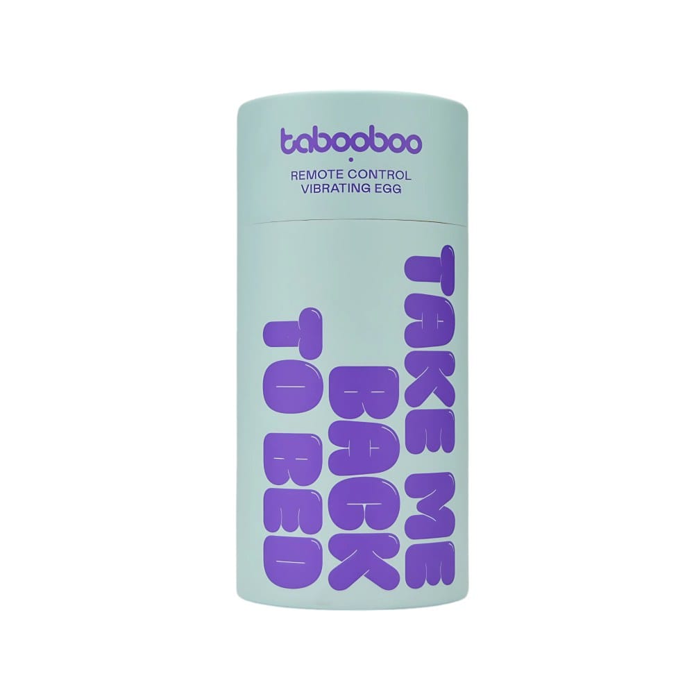 Tabooboo Take Me Back To Bed Remote Love Egg Vibrator – image number 4