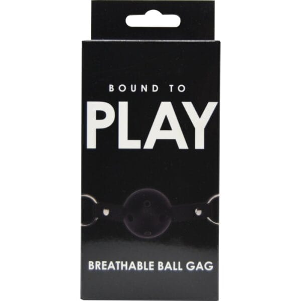 Bound to Play Breathable Black Ball Gag – image number 4