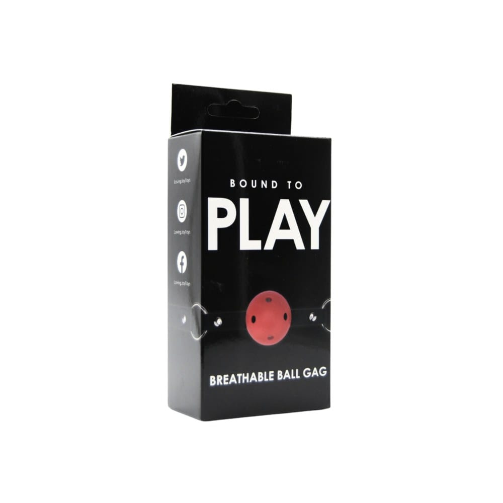 Bound to Play Breathable Red Ball Gag – image number 4