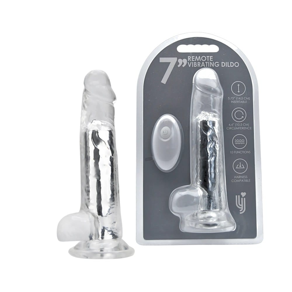 Loving Joy Remote Controlled Vibrating Dildo 7 Inch – image number 5