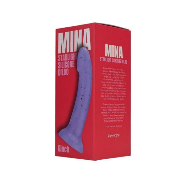 MINA Starlight Silicone Suction Cup Dildo 7 Inch – image number 4