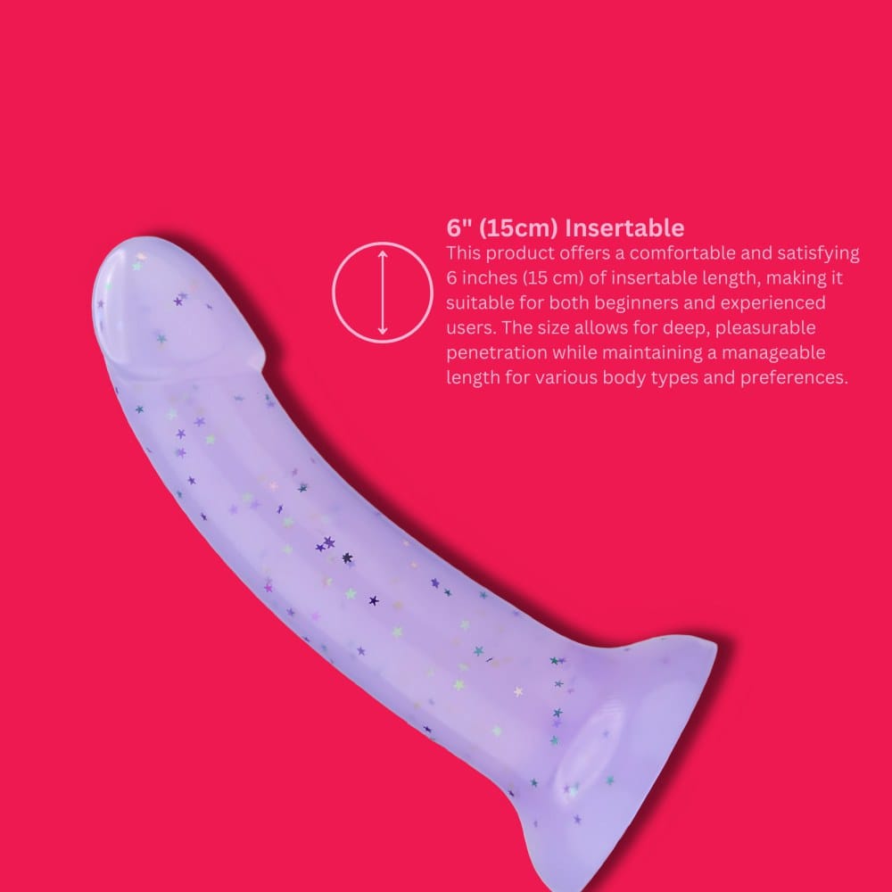 MINA Starlight Silicone Suction Cup Dildo 7 Inch – image number 2
