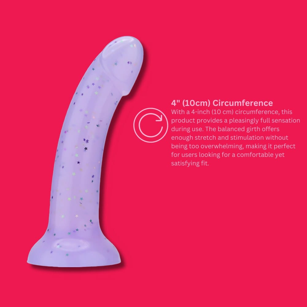 MINA Starlight Silicone Suction Cup Dildo 7 Inch – image number 3