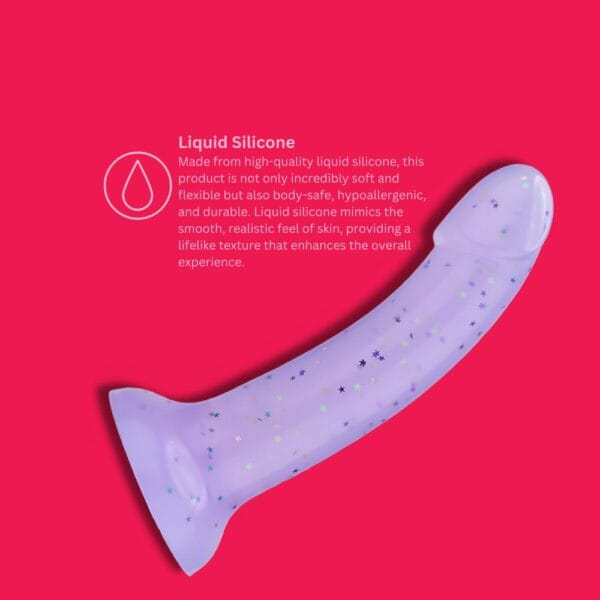 MINA Starlight Silicone Suction Cup Dildo 7 Inch – image number 5