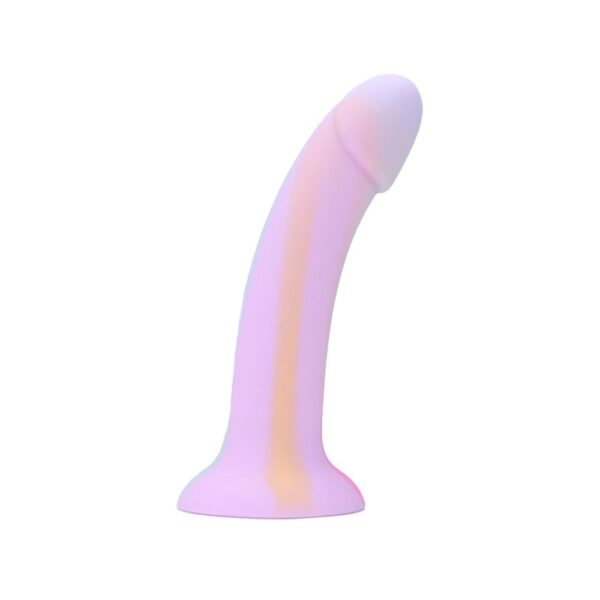 MINA Silicone Glow In The Dark Suction Cup Dildo 7 Inch – image number 1